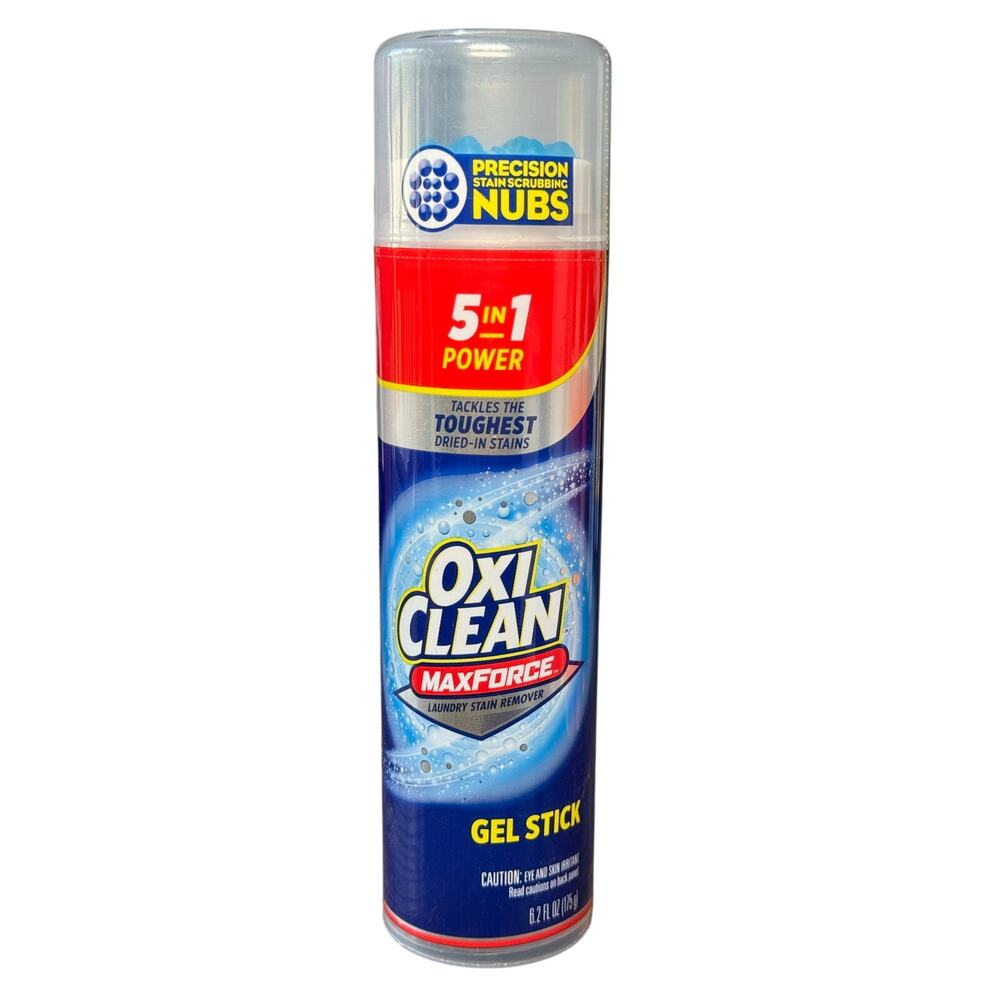 Oxiclean Max Force Gel Stick 6.2 Ounce 5 in 1 Power